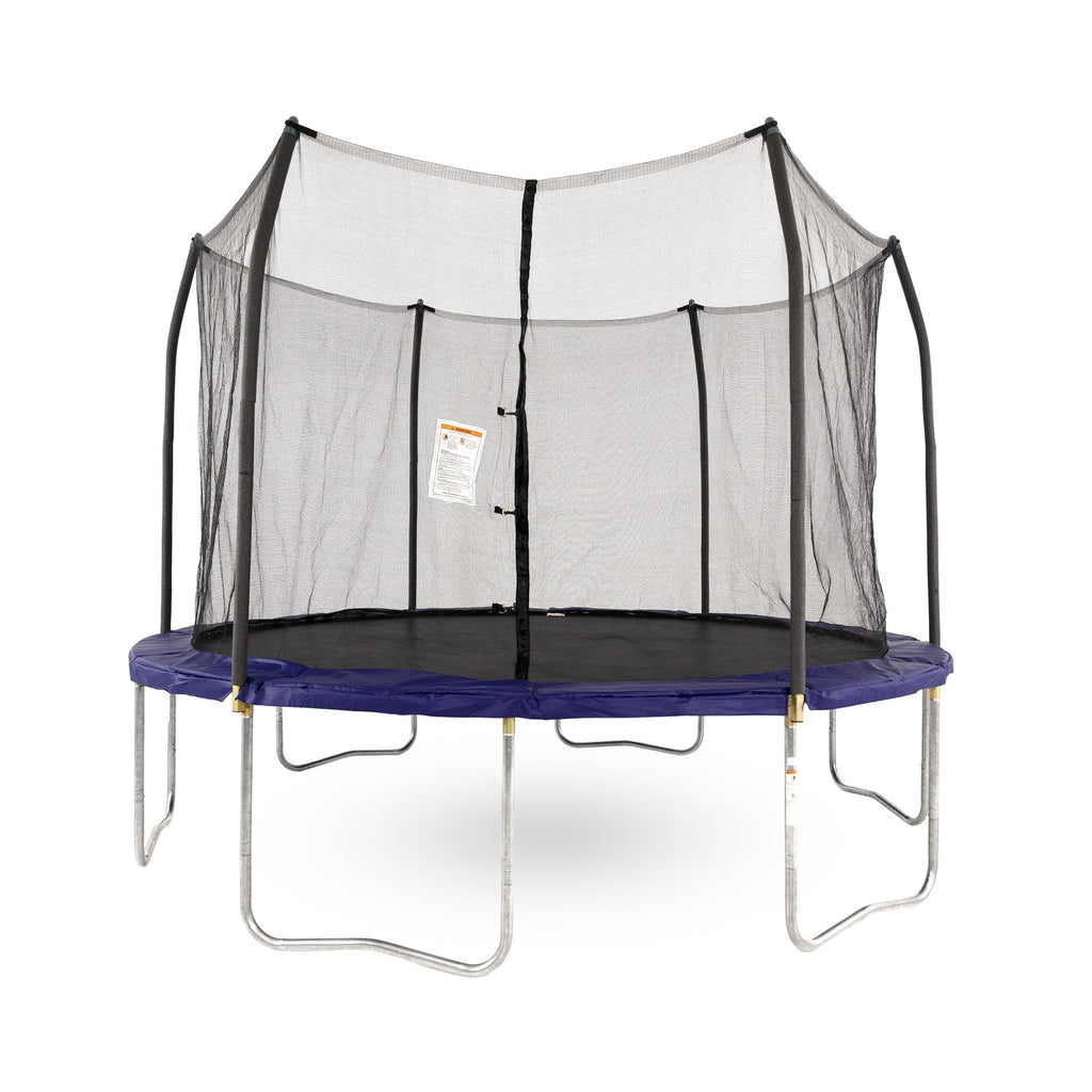 12' Blue Trampoline with Safety Enclosure L585
