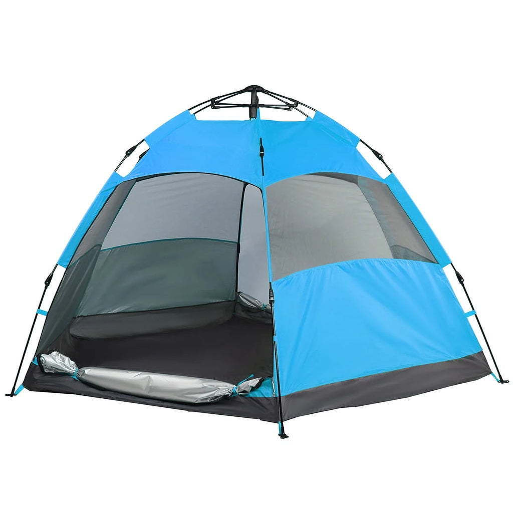 Automatic Camping Tent Double Layer Waterproof UV Protected Large Outdoor X438308