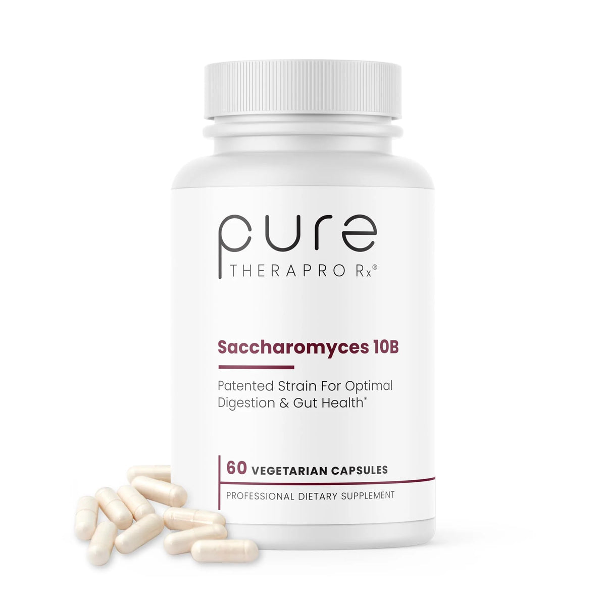 Saccharomyces Boulardii 10 Billion CFU Probiotic Capsules 60 Count L474