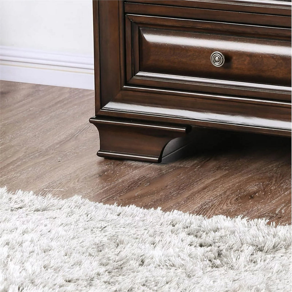 Solid Wood 6-Drawer TV Stand E558270
