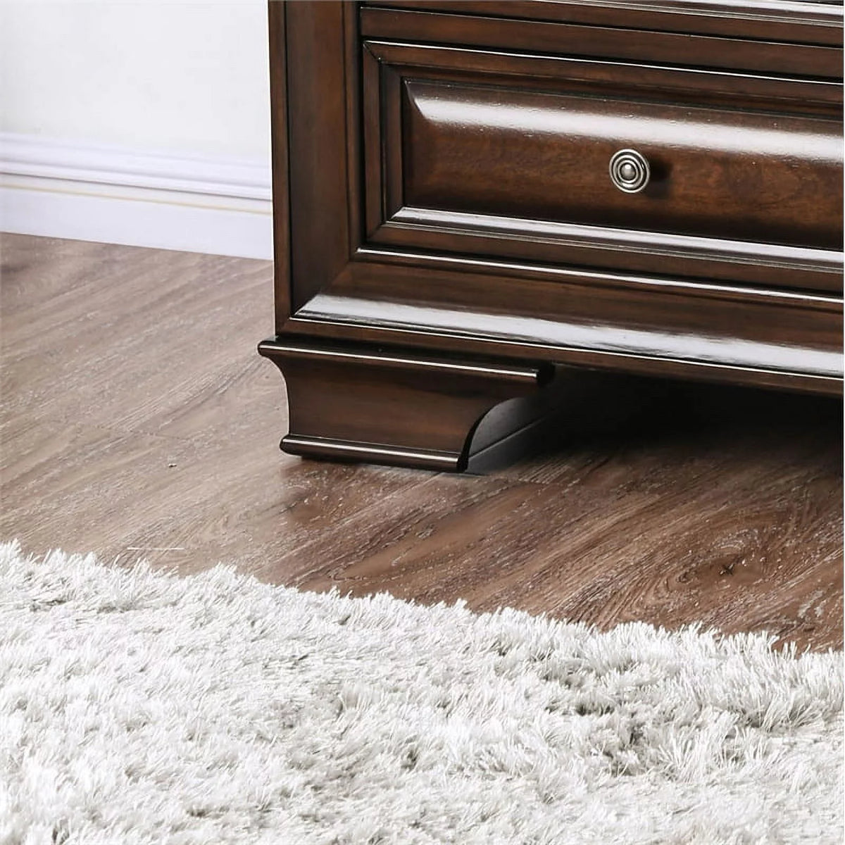 Solid Wood 6-Drawer TV Stand E558270