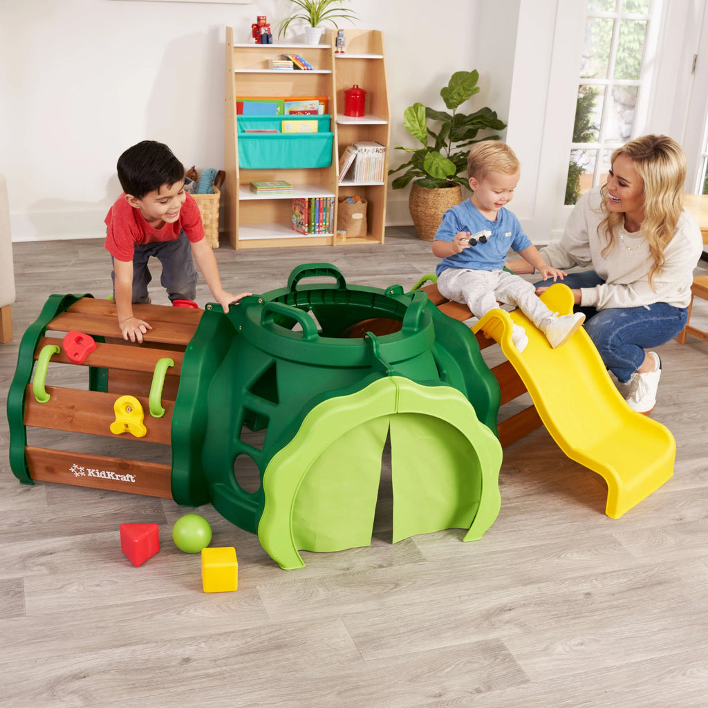 Toddler Climber with Slide and Flap J161