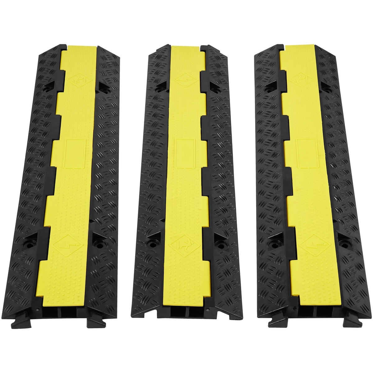 3 PCs 2 Channel Cable Protector Ramp J144589