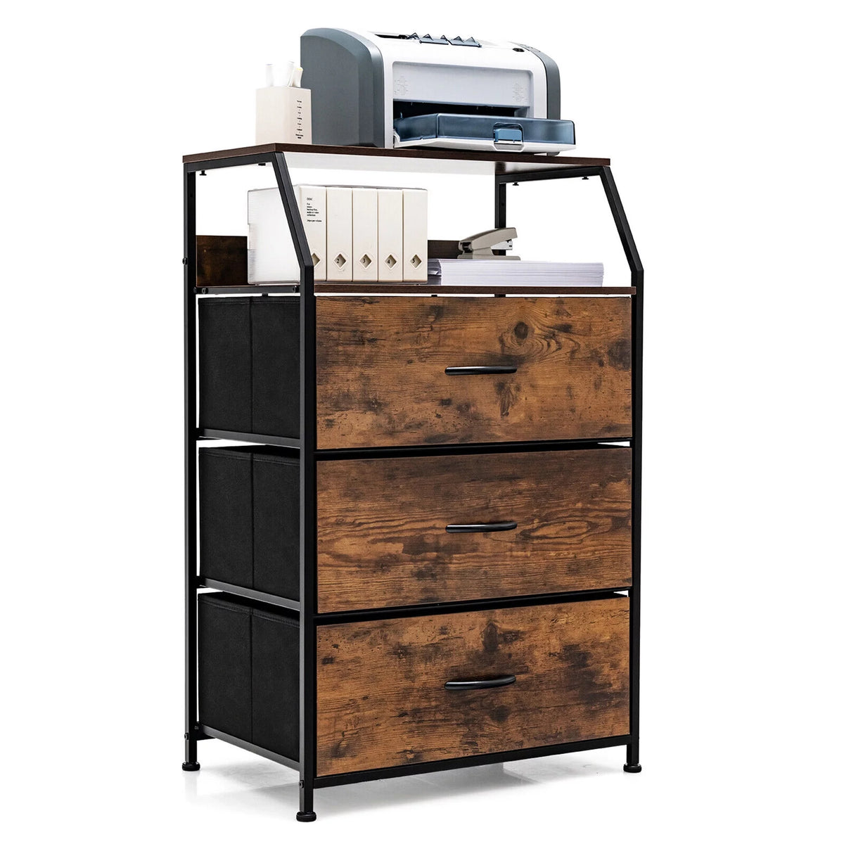 3 Drawer Dresser with Top Shelf I898