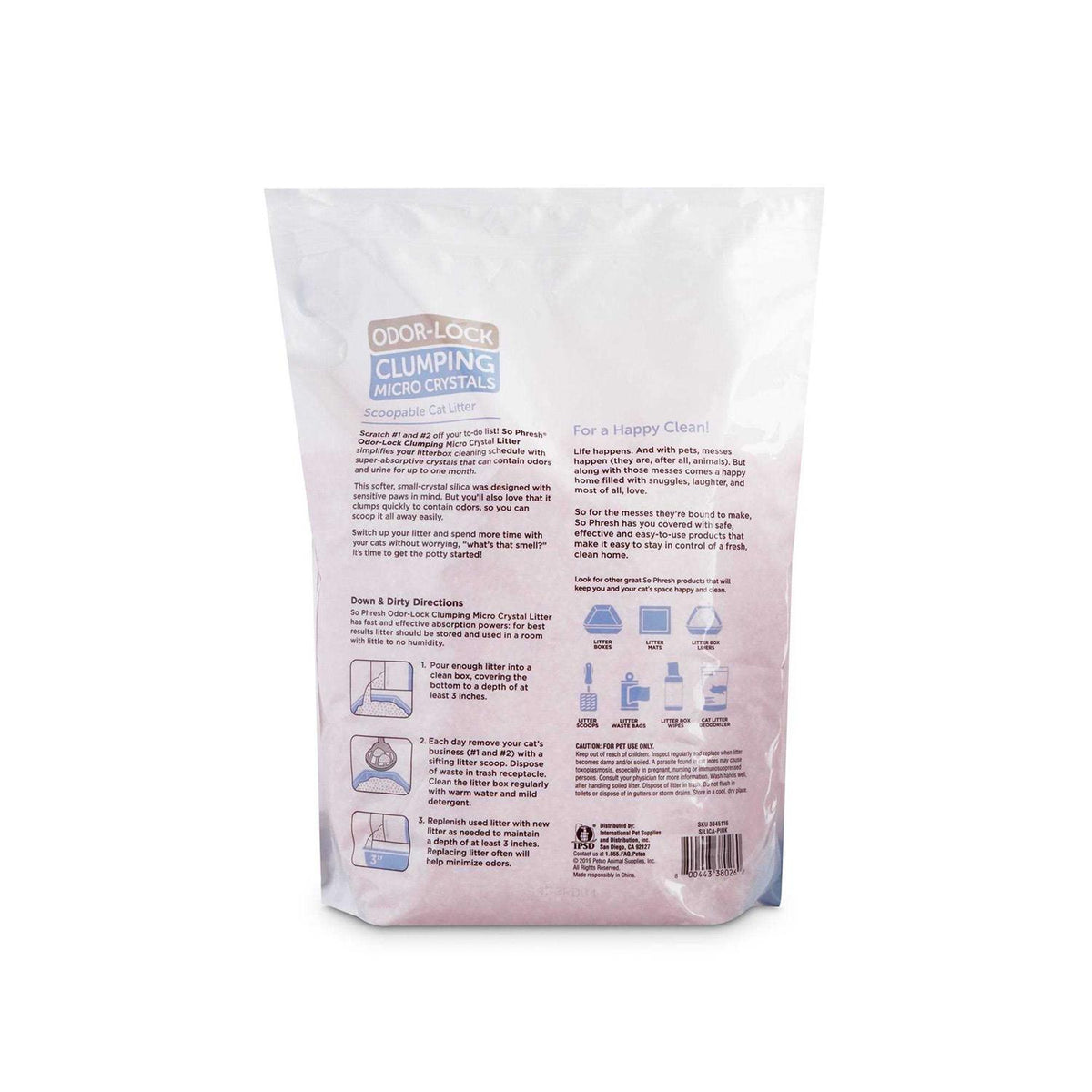 Clumping Micro Crystal Cat Litter F554657