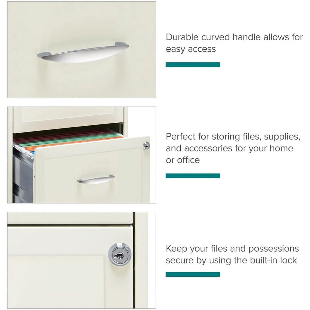 2 Drawer Steel Mobile File Cabinet D4486