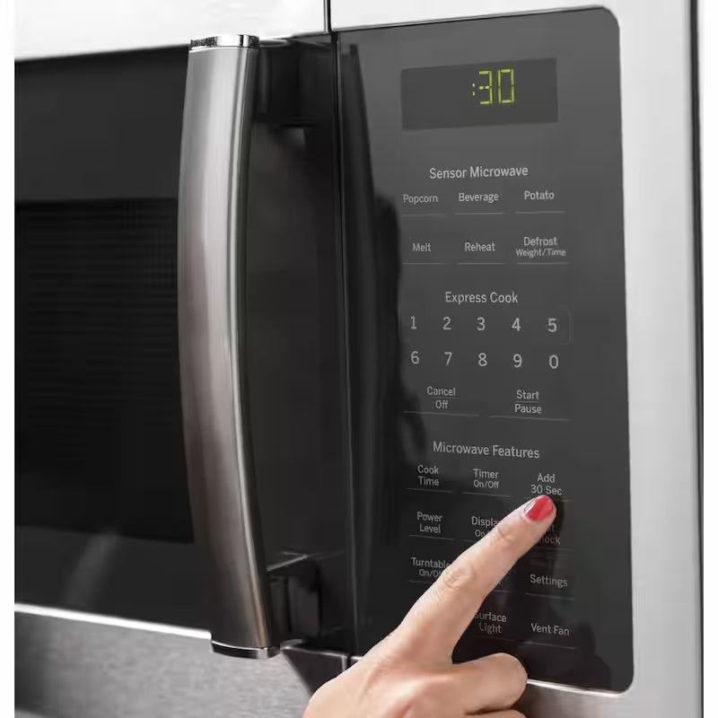 1.7 cu. ft. Over the Range Microwave with Sensor Cooking in Stainless Steel J593670