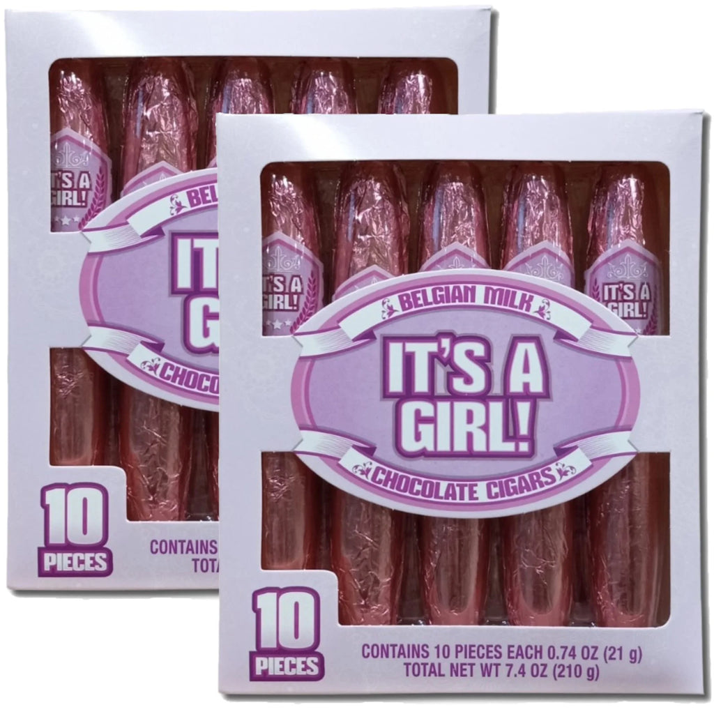 Belgian Milk Chocolate Celebration Sticks Box of 10 Pack of 2 R109