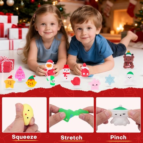 24 Stress Balls Christmas Advent Calendar Z37997