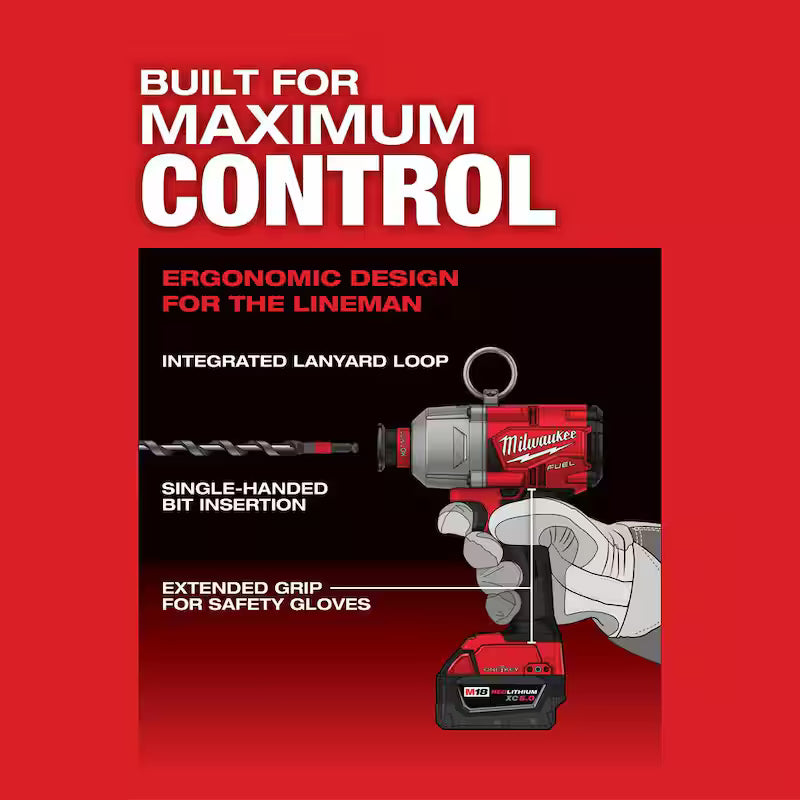 18V Lithium-Ion Brushless Cordless 7/16 in. High-Torque Impact Wrench Kit Y562141