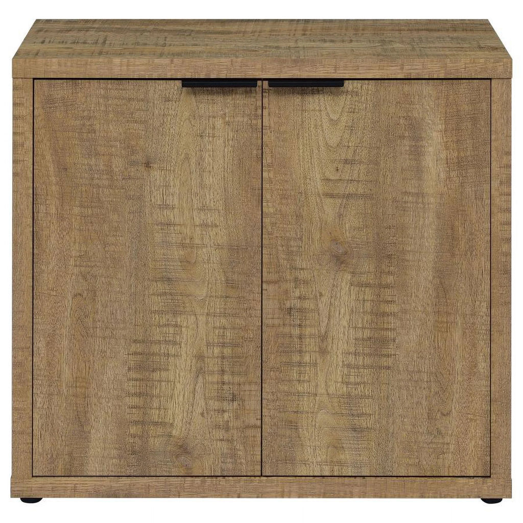 2-door Engineered Wood Accent Cabinet with Adjustable Shelves B872567