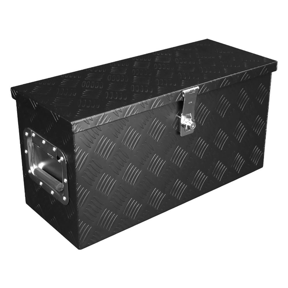 Black Aluminum Heavy Duty Tool Box A3599