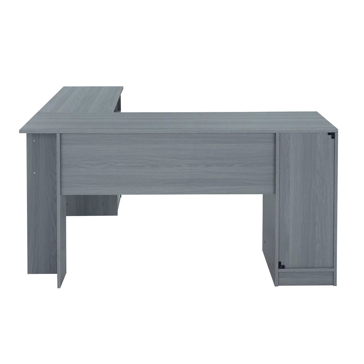 L-Shape Desk with Storage D3679