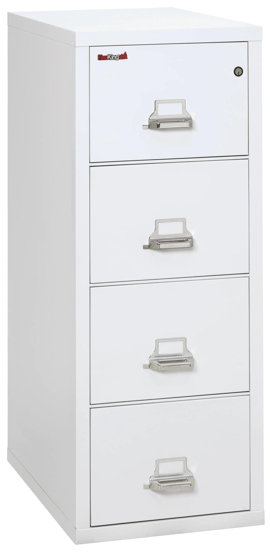 Arctic White 4 Drawer Fire Resistant File Cabinet M5702
