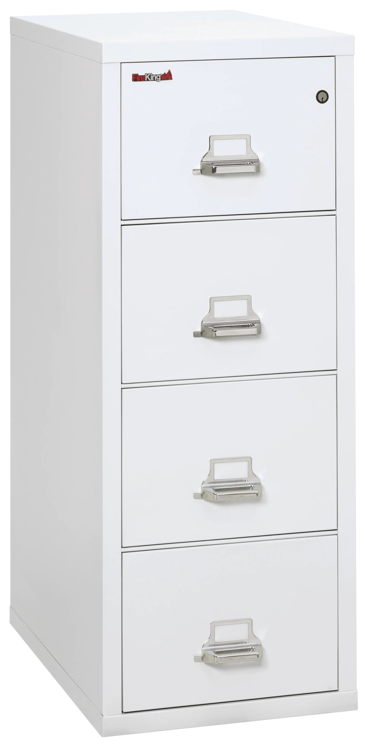 Arctic White 4 Drawer Fire Resistant File Cabinet M5702