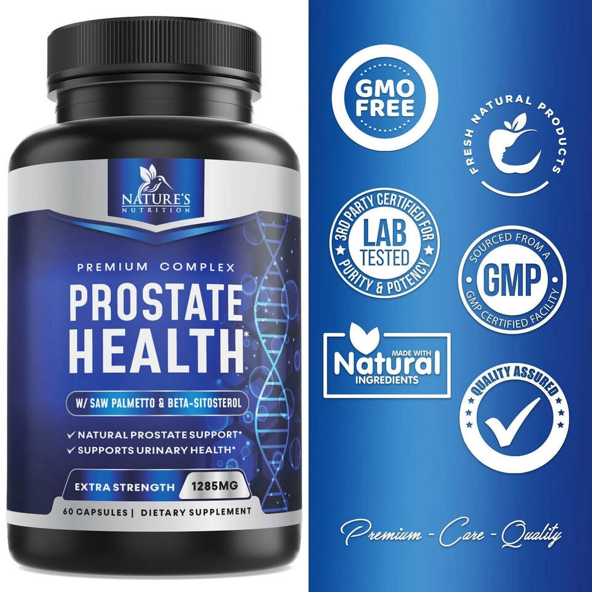 Saw Palmetto 1285mg 60 Capsules L751