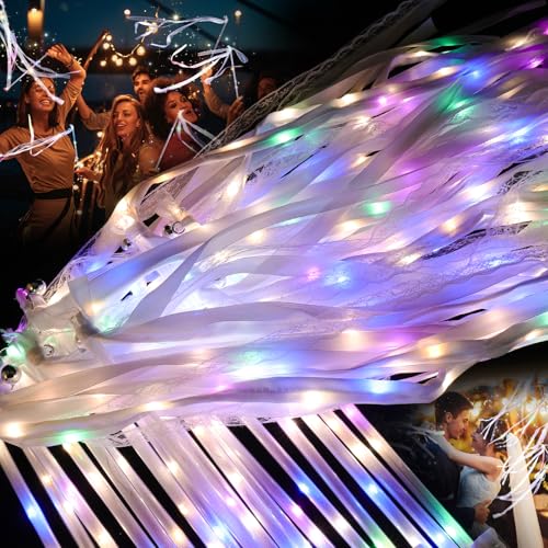 Light up Wedding Wands with Ribbons & Bells U974046