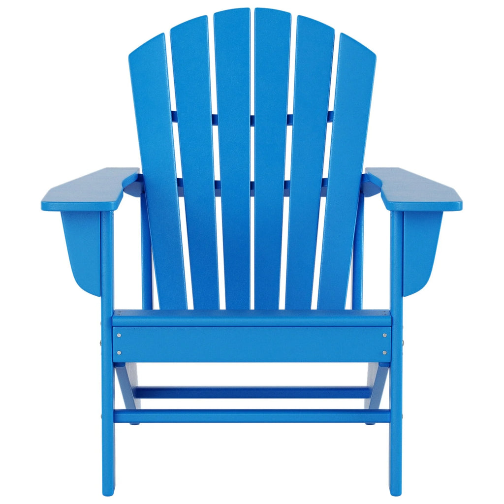 Red All Weather Poly Patio Adirondack Chair Set of 2 V7623