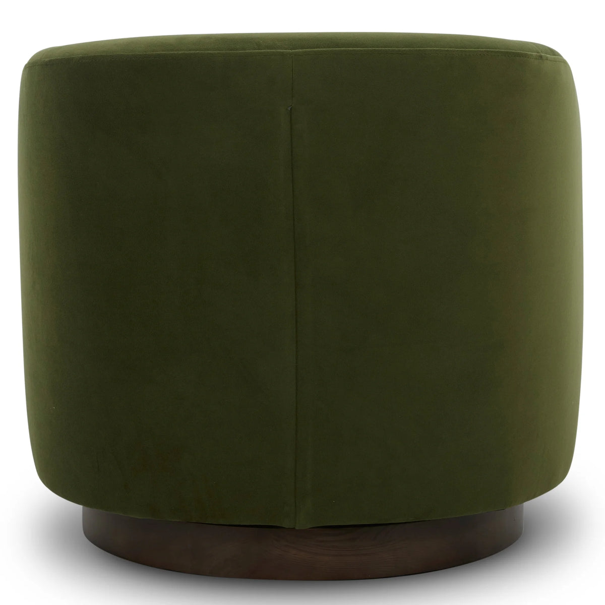 Ivory White Fabric Swivel Accent Chair K841791
