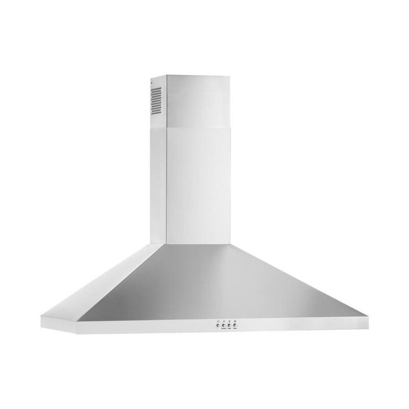 36 in. 300 CFM Stainless Steel Wall Mount Range Hood with Light E21022