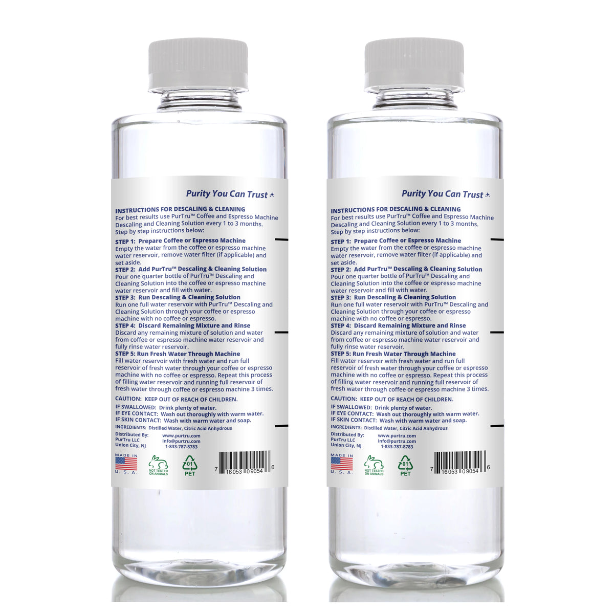 Coffee & Espresso Machine Descaling and Cleaning Solution 2-Pack G45046