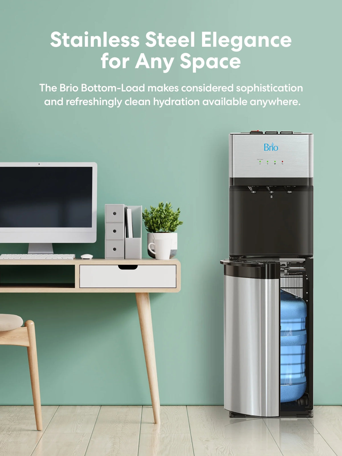 5 Gallon Tri-Temperature Water Cooler Dispenser G894343