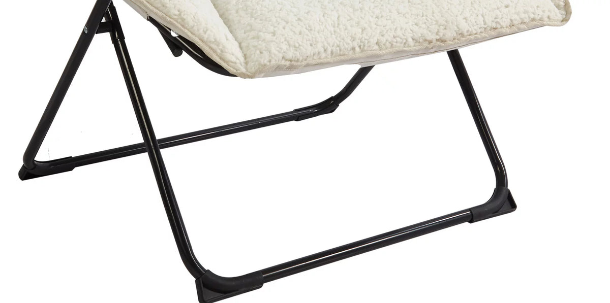Folding Hex Chair White P42351