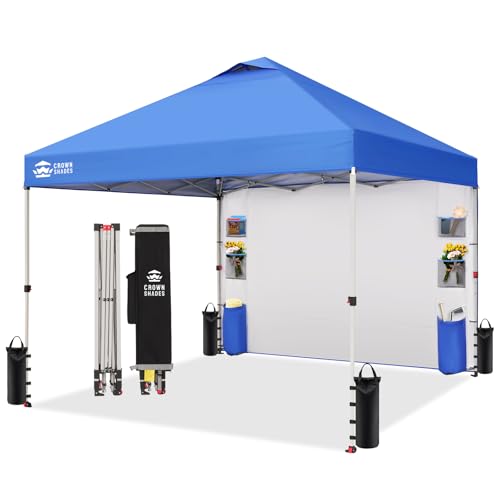10x10 Pop Up Canopy Tent with Sidewall U849