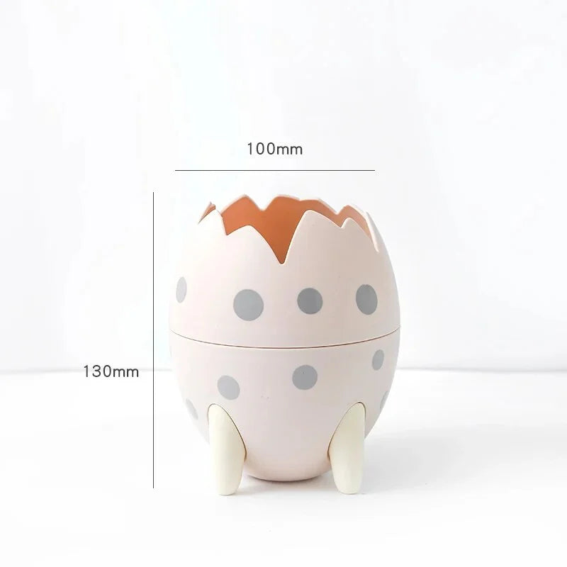 Kawaii Dinosaur Egg Pen Holder Large Capacity Desktop Stationery Storage Box I214555