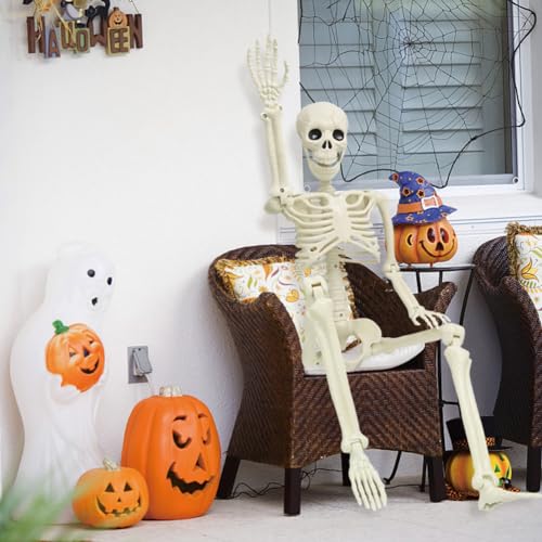 5.4ft/165cm Life Size Skeleton with Movable Joints Z391638