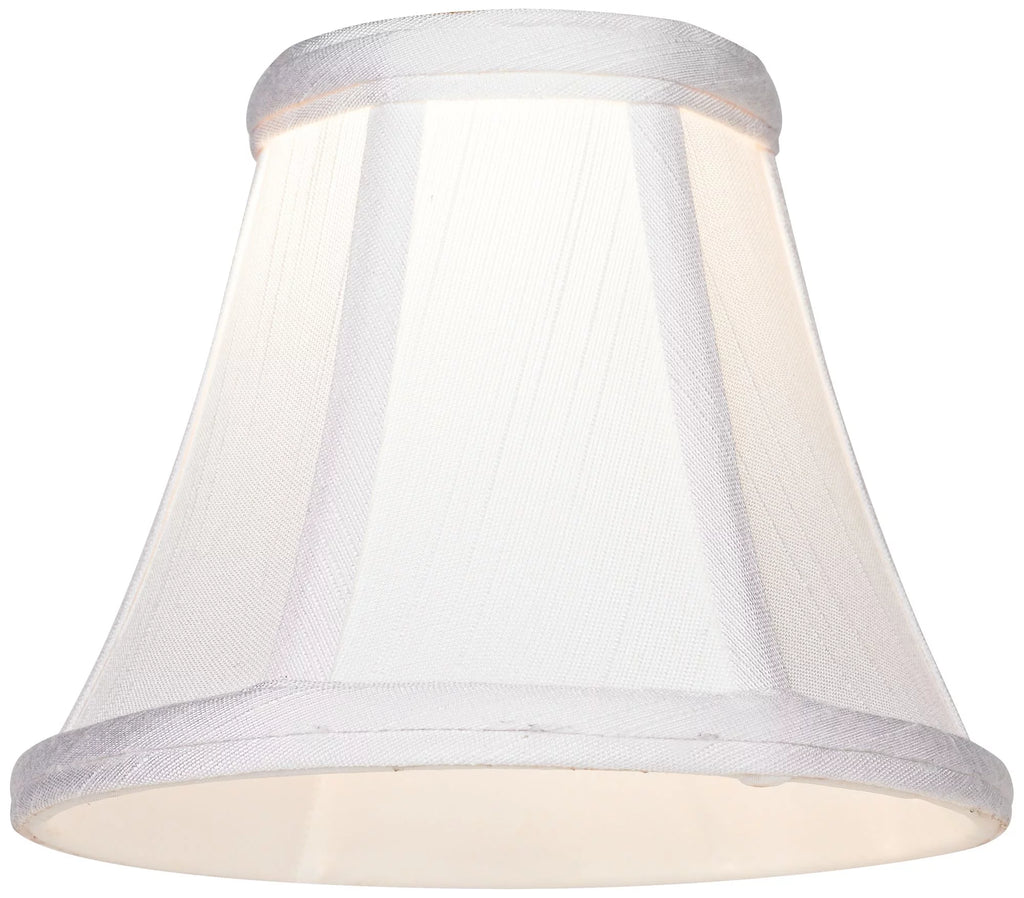 Set of 8 White Small Chandelier Lamp Shades E978688