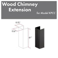 Wooden Chimney Extension K620939