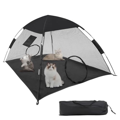 Mesh Cat Tent Outdoor Portable Playpen A599682