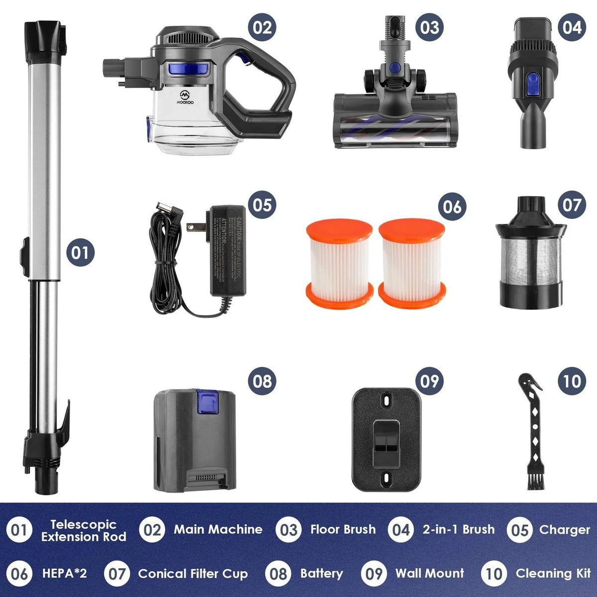 Cordless 4-in-1 Lightweight Stick Vacuum Cleaner X32566