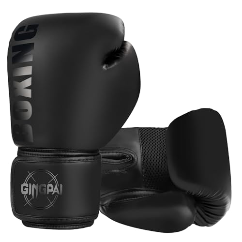 PU Leather Boxing Training Gloves B690857