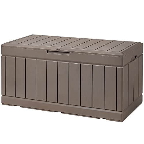 100 Gallon Waterproof Resin Deck Box D575966