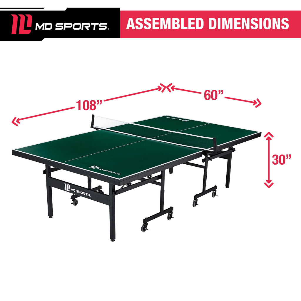 Indoor 2-Piece Table Tennis Table X805146