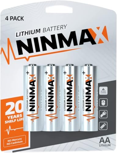 Lithium AA Batteries 16 Pack 3500mAh 1.5V J740