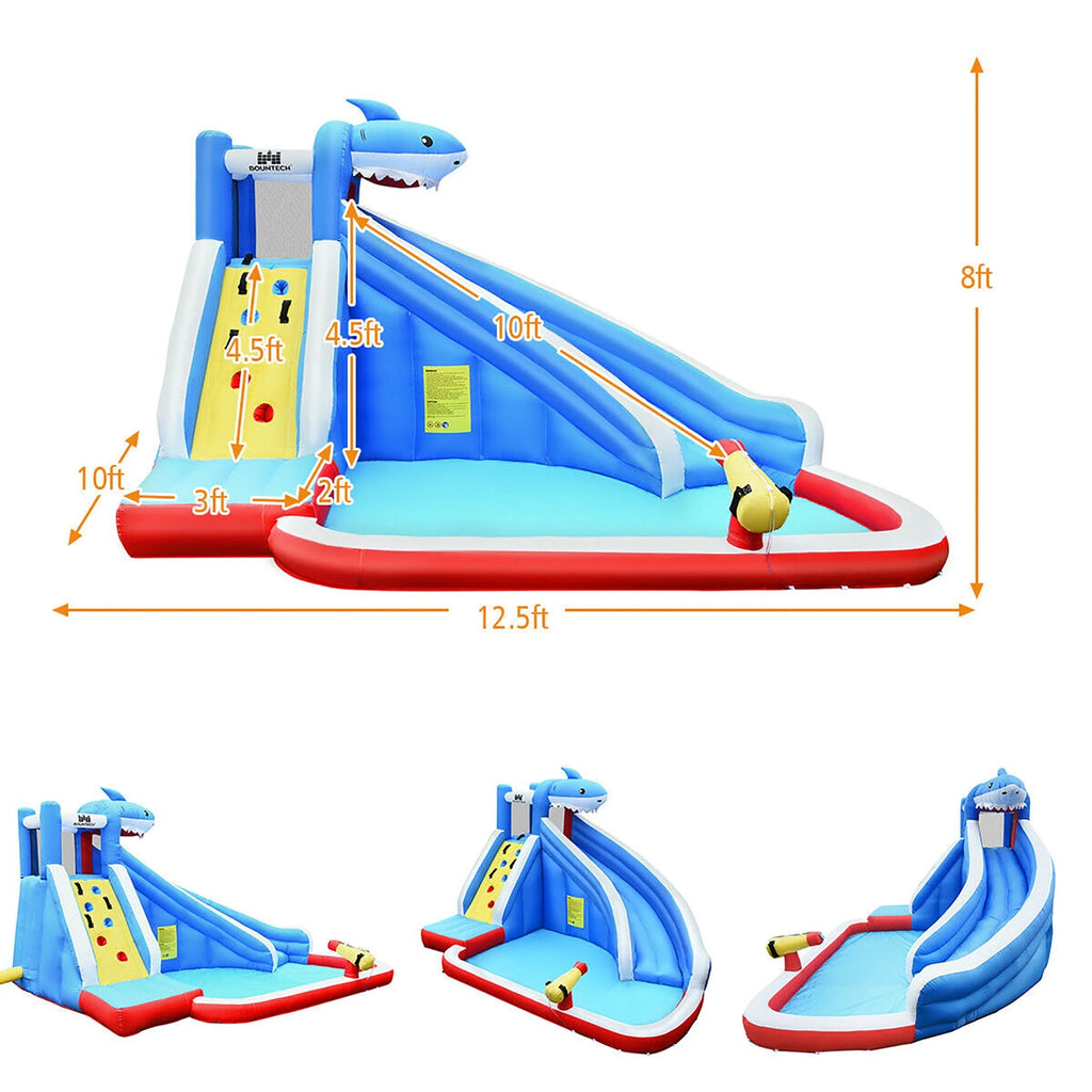 Inflatable Water Slide Bounce House Castle Splash Water Pool C1712