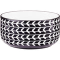 Black Dog & Cat Bowl B148851