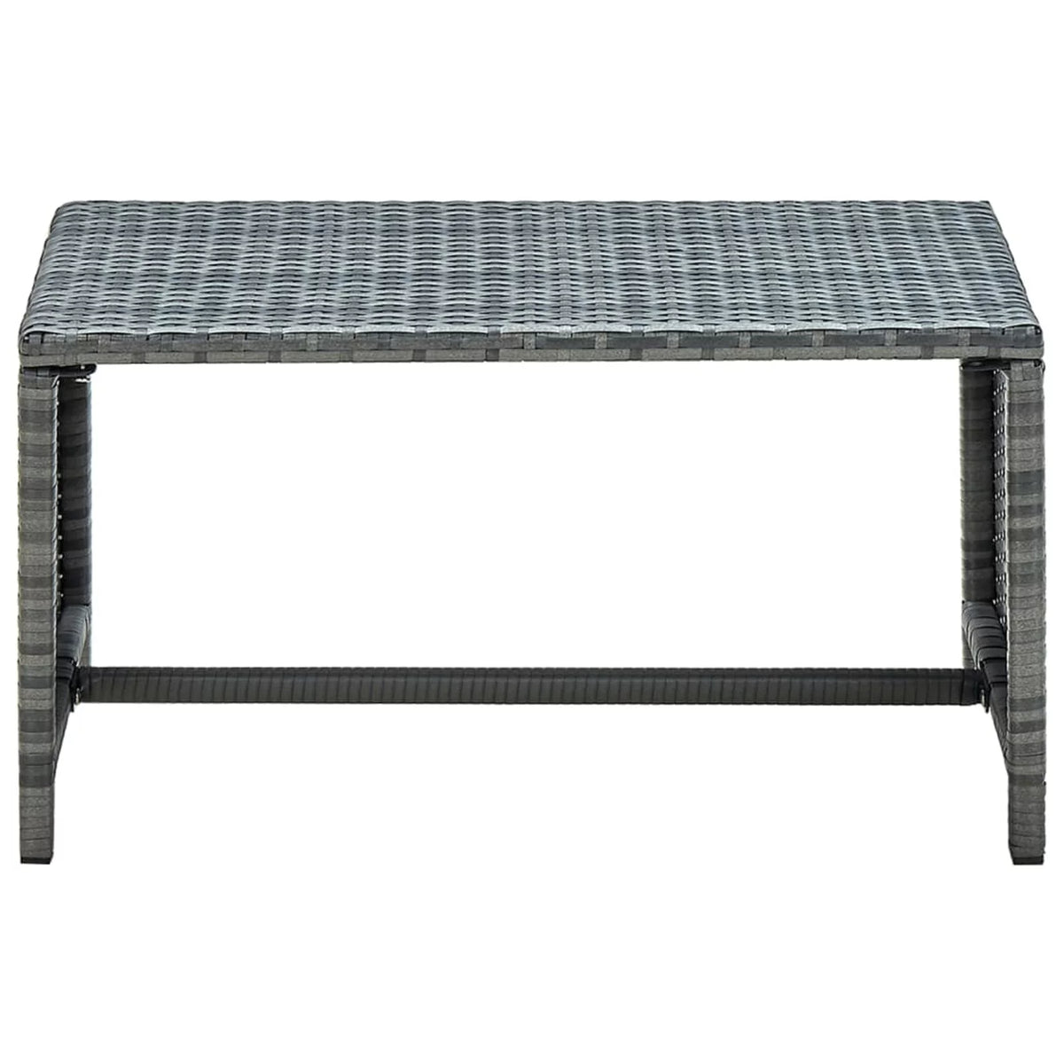 4 Piece Poly Rattan Patio Set with Cushions J54595