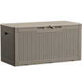 100 Gallon Waterproof Resin Deck Box D575966