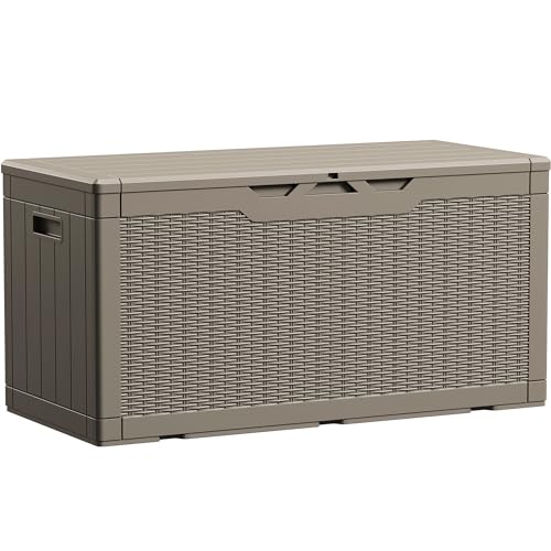 100 Gallon Waterproof Resin Deck Box D575966