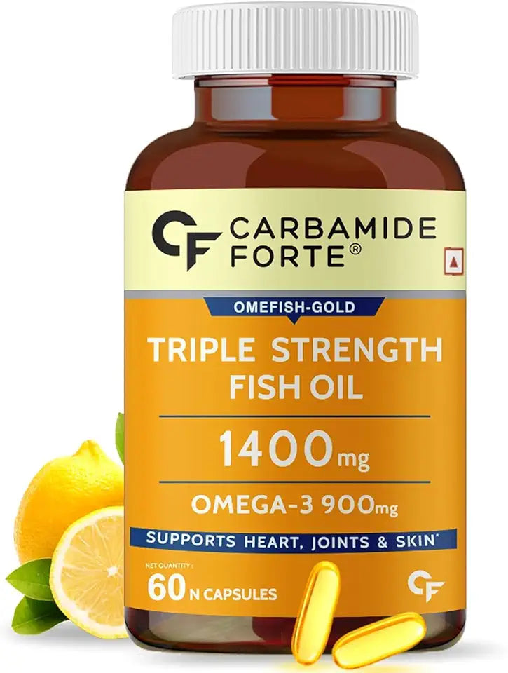 Fish Oil 1400mg Omega 3 900mg 60 Softgel Capsules B43735