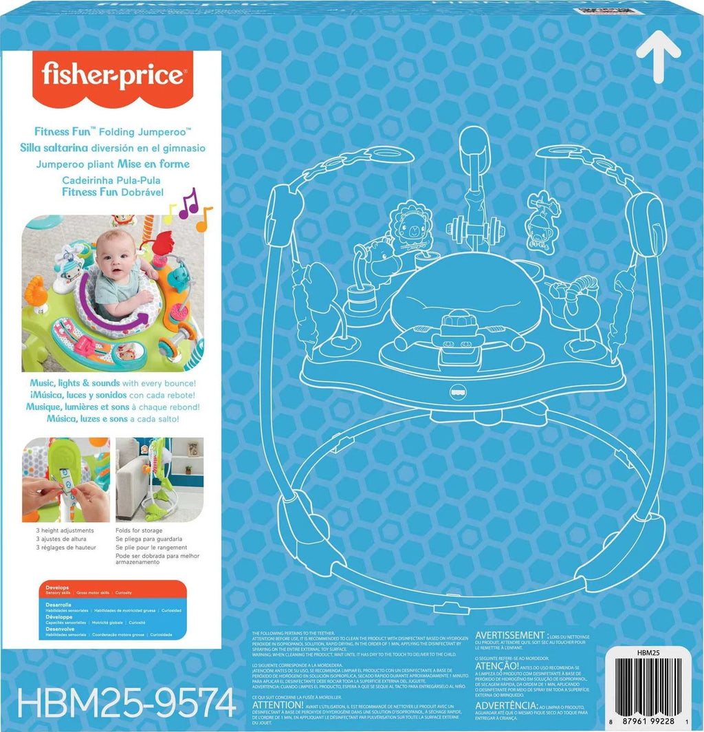 Baby Bouncer Activity Center with Lights & Music G310