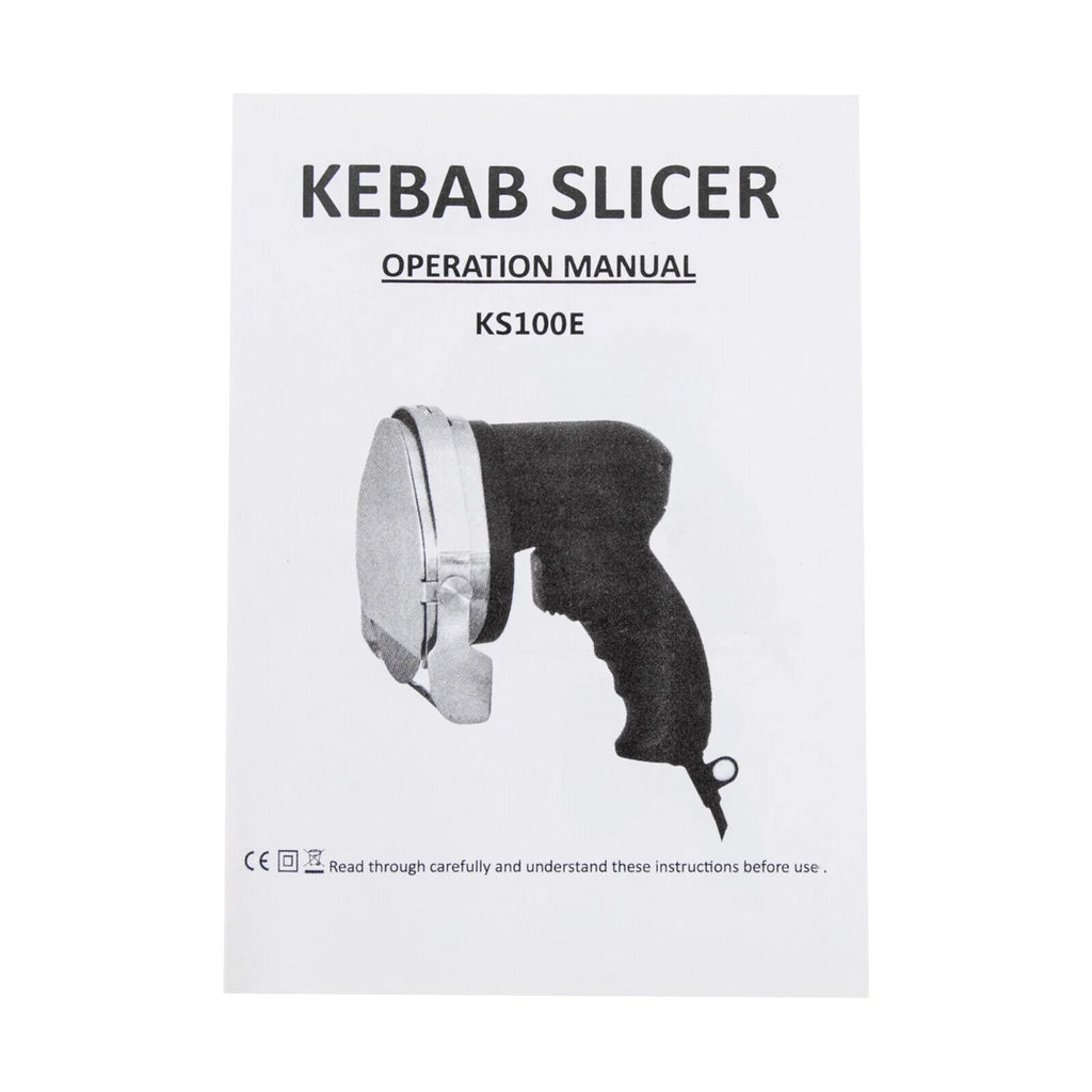 120W Stainless Steel Electric Shawarma Knife Y763587
