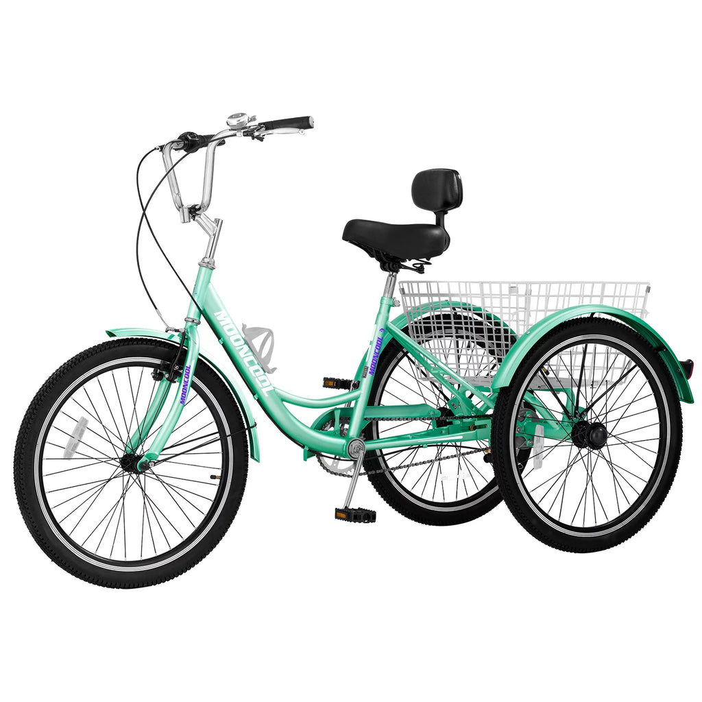 24 Single Speed Tricycle with Basket W712524