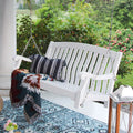 Mahogany Wood Porch Swing A310442