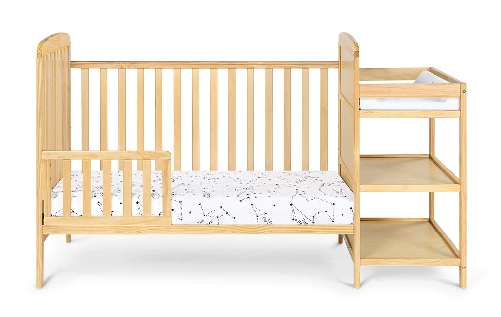 5 in 1 Convertible Crib with Changing Table Y176