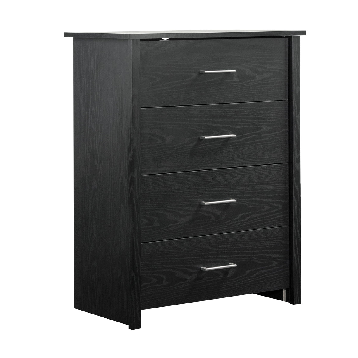 4 Drawer Walnut Finish Dresser O326